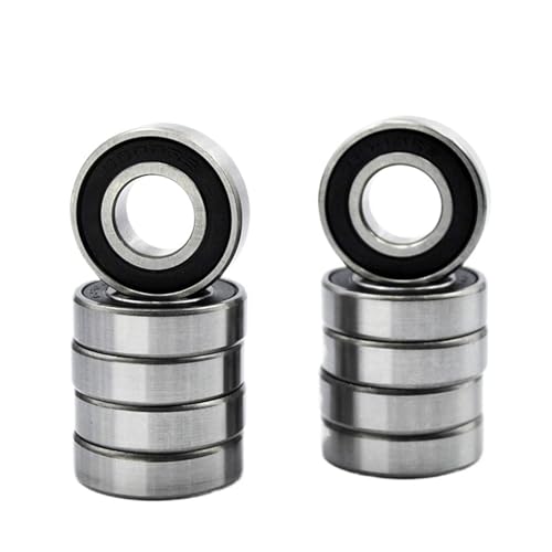 10 stücke 6900 2RS ZZ 10 * 22 * 6mm 6900RS 6900Z DDU 2Z Innen Durchmesser 10 mm Chrom Stahl tiefe Nut Bikes Fahrräder Kugellager(6900 ZZ Normal) von DGLASKRWY