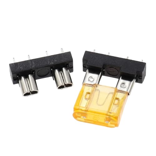 10PCS Car Fuse Holder PCB Board Standard Mini Small Blade Auto Automotive Boat 32V For PCB Board Safety Clip Insertion Typ(Mini,7.5A) von DGLASKRWY