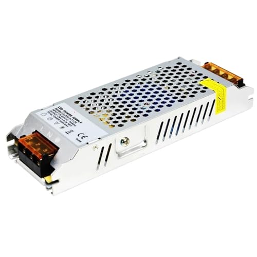 24V LED Power Supply Unit 200W 8A AC to DC Lighting Transformer 24VDC Driver Converter for Indoor LED Light Stripe (24V DC_200W_WITH NO) von DGLASKRWY