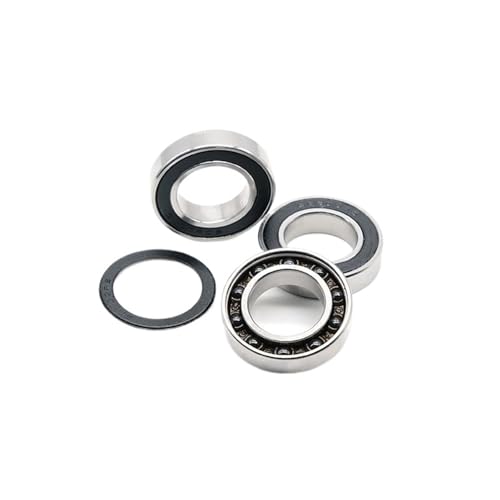 2PC 6903-2RS Lager 17 * 30 * 7mm ABEC-7 6903 RS Fahrrad Hub Vorne Hinten Naben Rad 17 30 7 keramik Kugeln Lager von DGLASKRWY
