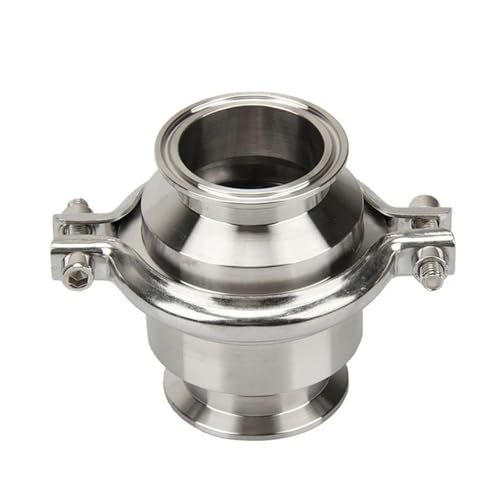 3/4'' 1'' 1.5'' 2'' 2.5'' Sanitary Tri Clamp Check Valve One Way Flow SS 304 Stainless Steel(38mm x Ferrule 50.5) von DGLASKRWY