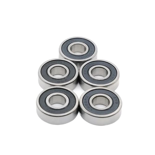 6000-2RS Lager 10 * 26 * 8mm 4PCS Fahrrad Rahmen Pivot Reparatur Teile 6000 2RS RS Kugellager(4P607RS) von DGLASKRWY
