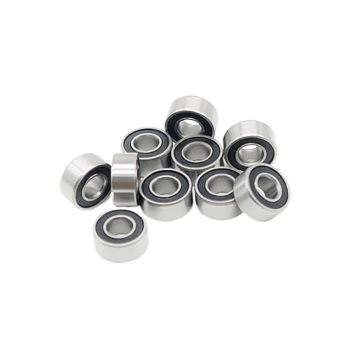 683RS Lager 10 STÜCKE 3x7x3mm ABEC-7 Hobby Elektrische RC Auto Lkw 683 RS 2RS Kugellager 683-2RS Schwarz Versiegelt(10P6804RS) von DGLASKRWY