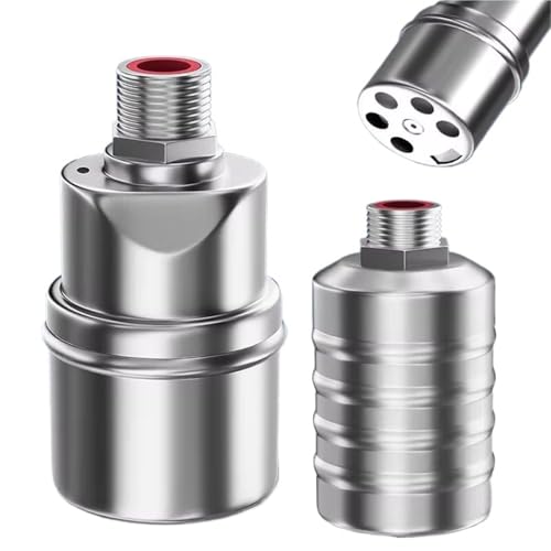 Automatisches Wasserstandsregelventil, Schwimmendes Kugelventil Aus Edelstahl, For Wassertanks, Wassertürme, Absperrventil, Küchenzubehör(3/4",Side Water Inlet) von DGLASKRWY