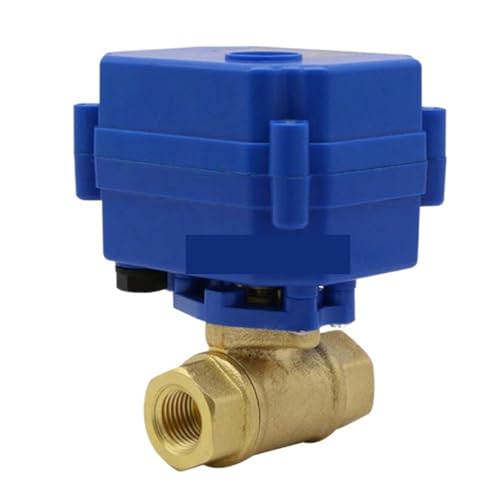 DN8 DN10 CWX-15Q/N 1/4 "3/8" Messing Motorisierte Ball Ventil Elektrische Ventile Wasser Gas 5V 12V DC 24V AC 220V DC9-24V 3-6 CR01 CR02(DC5V_CR01) von DGLASKRWY