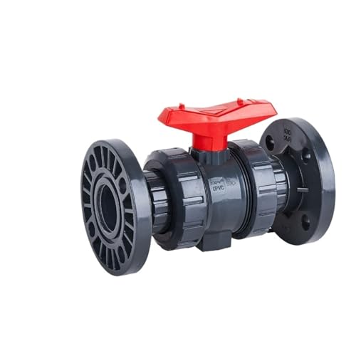 PVC-U-Kugelhahn Mit Flanschverbindung, Kunststoff-Chemieventil, PVC-U-Kugelhahn(DN32) von DGLASKRWY