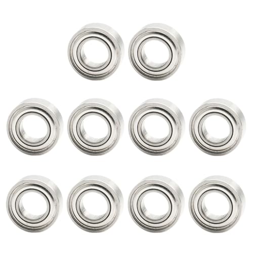 R166ZZ Lager (10 PCS) 4.7625 * 9.525 * 3,175mm Miniatur R166 ZZ Kugellager RC Modell Teile von DGLASKRWY