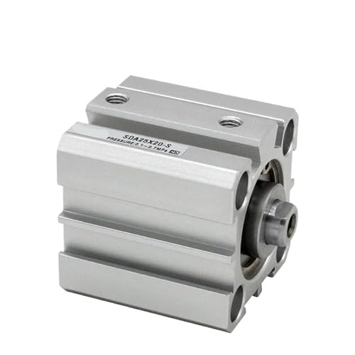 SDA25 Doppeltwirkender kompakter pneumatischer Luftzylinder mit Innengewinde(SDA25X35) von DGLASKRWY