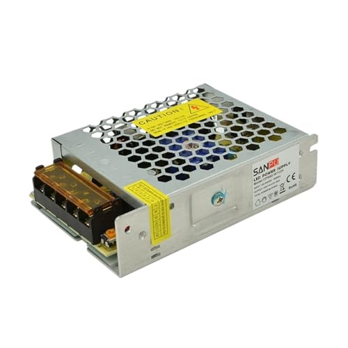 Thin 24VDC Power Supply 60W 24V SMPS Transformer AC DC 24 Volt LED Driver 24V 2A IP20 for LEDs Strip Light Indoor (24V DC_60W_WITH) von DGLASKRWY