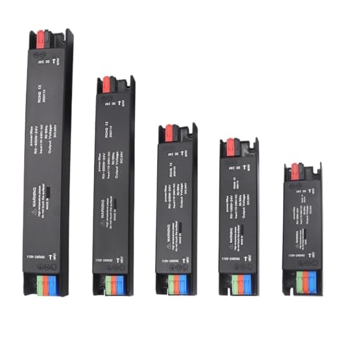 Ultra Thin Lighting Transformers AC 110V 220V to DC 12V 24V 60W 100W 200W 300W 400W For LED Lights Driver Power Supply Adapter (DC 12V,400W) von DGLASKRWY
