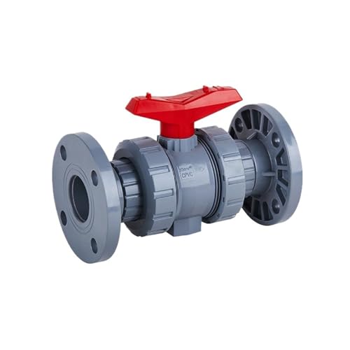 Verarbeitung PVC-C Flanschkugelhahn Kunststoff-Chemieventil CPVC-Kugelhahn(DN80) von DGLASKRWY