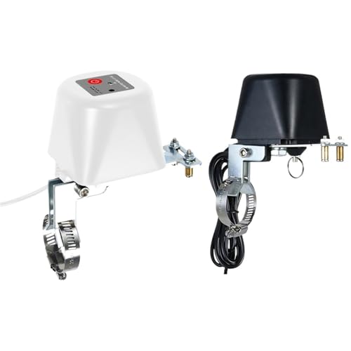 Wasserventil, Gasabschaltung, Kugelhahn, Timer, Garten-Smart-Wasserhahn-Controller, Unterstützung For Alexa, Google Assistant, SmartLife(Cr501) von DGLASKRWY
