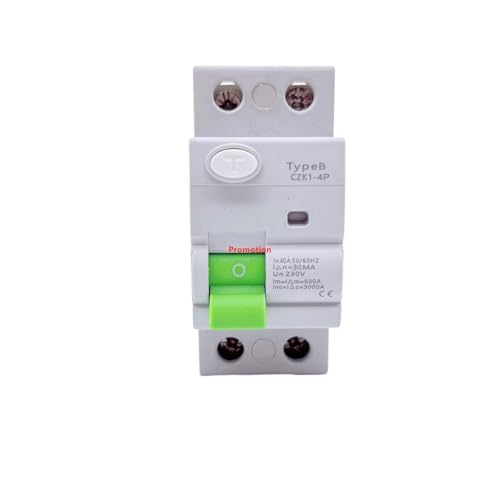 Wechselrichter for Elektrofahrzeuge Verteilerkasten Photovoltaik Neue Energie Typ B Fehlerstromschutzschalter RCCB RCD ELCB(2P40A300MA) von DGLASKRWY