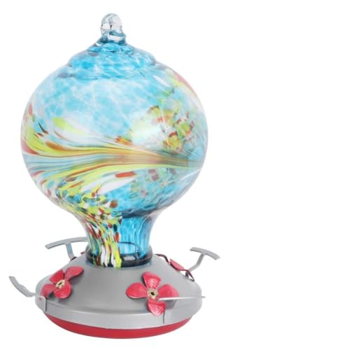 Bunte Vogelfutterleiterausrüstung Summingbirds Futter für die Dekoration in Hof (H) von DGLDCSHUAI