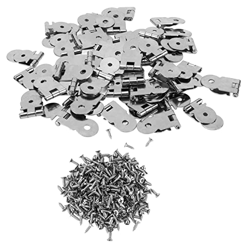 Exquisite Formen im Retro -Stil von 50 PCs, haltbare Eisenmaterialscharniere Holzmöbel Reparaturteile für kleine Kisten von DGLDCSHUAI