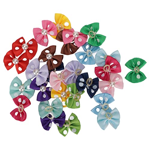 Hund Bow süße attraktive Kopfschmuck mit Gummibändern für kleine Hunde Katzen Puppen Mädchen Hund Bow süße attraktive Kopfschmuck mit Gummibändern für kleine Hunde Katzen Puppen Mädchen von DGLDCSHUAI