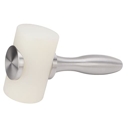 LEDER CARVING HAMMER STARKER ALUMINIUM GRIFF FÜR DIY LEDER HANDWERKE von DGLDCSHUAI