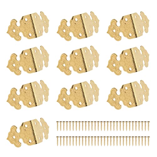 Metall Eckschutz langlebiger einzigartiger Stil hoher Härte 10 Sets Messing -Wachen für Möbeldekoration Metall Eckschutz langlebiger einzigartiger Stil hoher Härte 10 Sets Messing -Wachen für Möbeldekoration von DGLDCSHUAI