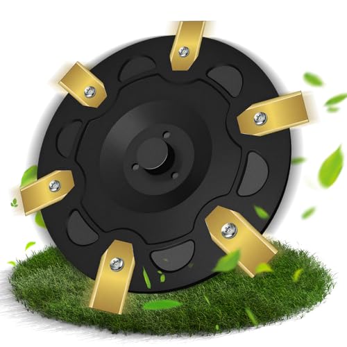 DGMI 6er Messerscheibe, Mähroboter Messerscheibe, mit Segway Navimow i105E, i108E und i110n, Premium Mähteller aus glasfaserverstärktem Kunststoff (für I-Serie, Klingen) von DGMI