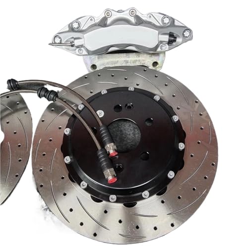 DGOINGPI Feststellbremshebel Racing WT9040 Große Bremssätze mit passender Vorder- und Hinterradbremsscheibe für Mercedes Benze(Caliper) von DGOINGPI