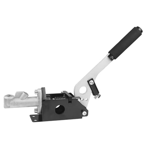 DGOINGPI Feststellbremshebel Universal Racing Hydraulische Drift Handbremse Elektronische Bremse Handbremse Vertikal Horizontal Grip(Black) von DGOINGPI