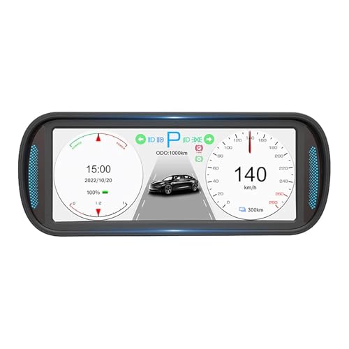 DGOINGPI Smart Speedometer Passend für Tesla Modell Hud Head-Up-Display 3/Y LCD-Instrumententafel 6,8-Zoll-IPS-Vollfarbbildschirm T10 DGOINGPI Smart Speedometer Passend für Tesla Modell Hud Head-Up-Display 3/Y LCD-Instrumententafel 6,8-Zoll-IPS-Vollfarbbildschirm T10 von DGOINGPI