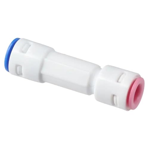 Sicherheitsventil Wasser-Druckventil 6 stücke Kunststoff Quick Connect RO Wasserfilter 1/4 "Einwegventil Einweg Quick Connect Armaturen Wasserreiniger von DGOINGPI