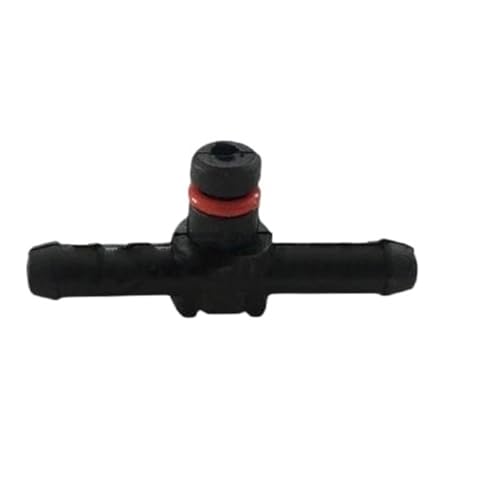 Sicherheitsventil Wasser-Druckventil Diesel-Einspritzrohr, Ölrücklaufverbindung, zwei Wege, drei einzelne Rückschlagventilteile, Piezo-Sicherungsring, Kunststoff-Steckverbinder(5PCS P-3 for denso) von DGOINGPI