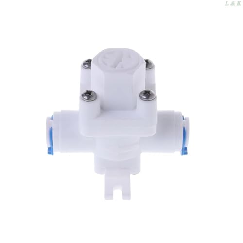 Sicherheitsventil Wasser-Druckventil POM kunststoff Wasserfilter Druck Reduzierung Ventil RO System 1/4 "3/8" Schlauch Schnell Anschluss(2) von DGOINGPI