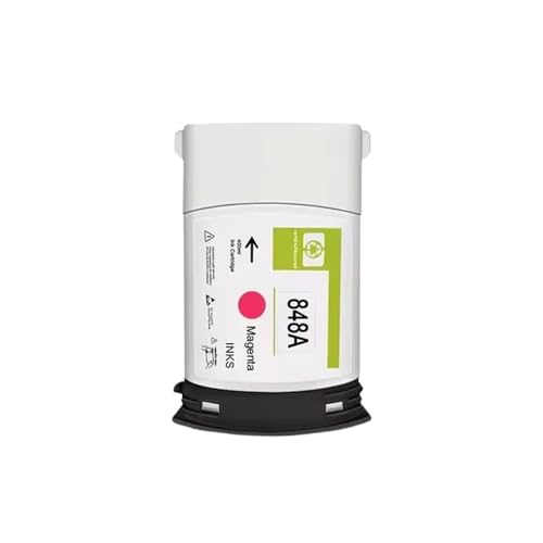 DGRRWDBN 400 ml überholte Tintenpatronenkassette kompatibel mit Pagewide XL 6000 XL 5100 Drucker Modell 848a 848a 848a(1PCS M-400ML) von DGRRWDBN