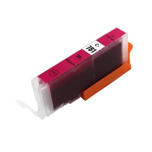 DGRRWDBN Kompatible Tintenpatronen Kompatibel mit PGI780 CLI781 PGI780 CLI781 -Serie funktioniert mit ausgewählten Druckermodellen, einschließlich TS707 TR8570 TS8170 TS8270 TS9170(Magenta) von DGRRWDBN