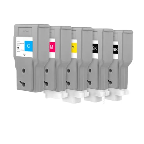 DGRRWDBN Kompatible Tintenpatronen Kompatibel mit TM200 TM205 TM300 TM305 Drucker Arbeiten mit PFI320 PFI 320 Ersatzpatronen voll mit Pigmenttinte(1PC M) von DGRRWDBN