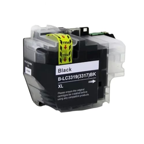 DGRRWDBN Kompatible Tintenpatronen-LC3319 LC3319XL LC3317 Kompatibel mit Inkjet-Drucker der MFC-J-Serie, einschließlich J6530DW J6930DW J5330DW J5730DW J6730DW Modelle(1PCS- Black) von DGRRWDBN