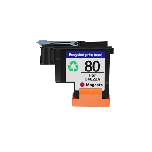 DGRRWDBN Kompatibler Druckkopf Kompatibel mit DesignJet 1050 1055 1055cm 1050c Plus Drucker Arbeiten mit C4820A C4821A C4822A C4823A 80 Modelle(1M) von DGRRWDBN