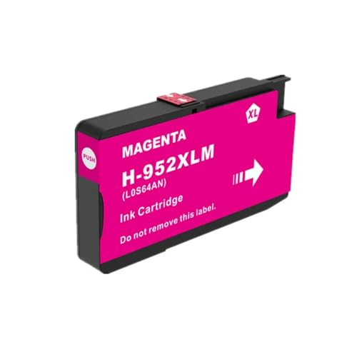 DGRRWDBN Kompatibler Tintenpatronenersatz Kompatibel mit 952XL 952 XL Works mit OfficeJet Pro 7740 8210 8216 8702 8710 8715 8720 8725 8730 8740 Drucker(Magenta) von DGRRWDBN