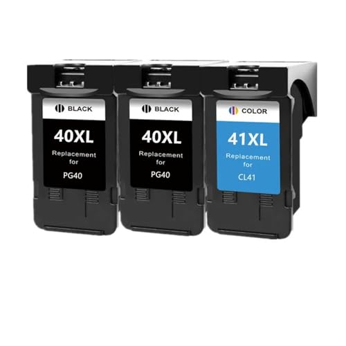 DGRRWDBN Kompatibler Tintenpatronenersatz Kompatibel mit Drucker unter Verwendung von PG40 CL41 -Modellen, einschließlich MP140 MP150 MP160 MP180 MP190 MP210 MP220 MP450 MP470(2BK 1COLOR) von DGRRWDBN