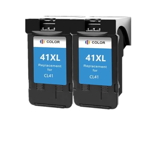 DGRRWDBN Kompatibler Tintenpatronenersatz Kompatibel mit Drucker unter Verwendung von PG40 CL41 -Modellen, einschließlich MP140 MP150 MP160 MP180 MP190 MP210 MP220 MP450 MP470(2PCS Color) von DGRRWDBN