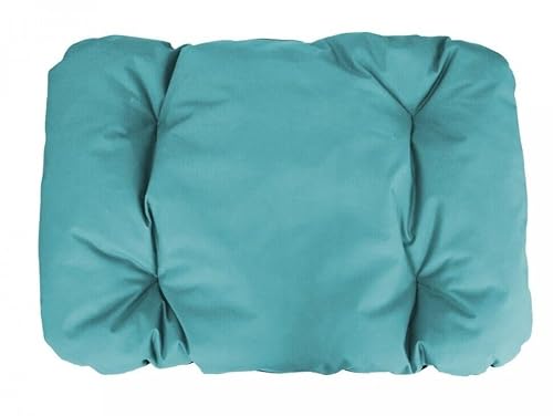 DH DEIN . HAUS Bequemes Tierkissen Tierbett Praktisches Hundekissen Hundebett Schlafplatz Haustier Bett Wasserfest 80x60 100x70 115x80 (Türkis, 70 x 50 cm) von DH DEIN . HAUS