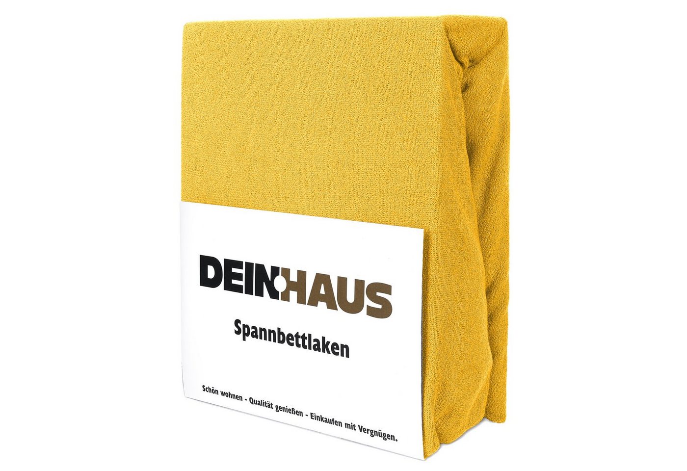 Spannbettlaken Frottee, DH DEIN . HAUS, Gummizug: mit Gummizug, Baumwolle, atmugsaktiv, hautfreundlich, pflegeleichter Stoff von DH DEIN . HAUS