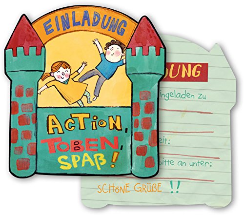 DH-Konzept 6 Einladungskarten * INDOOR SPIELPLATZ * für eine Übernachtungs-Party Kinder Geburtstag Party Einladung Einladungen Karte Mottoparty DH-Konzept 6 Einladungskarten * INDOOR SPIELPLATZ * für eine Übernachtungs-Party Kinder Geburtstag Party Einladung Einladungen Karte Mottoparty von DH-Konzept
