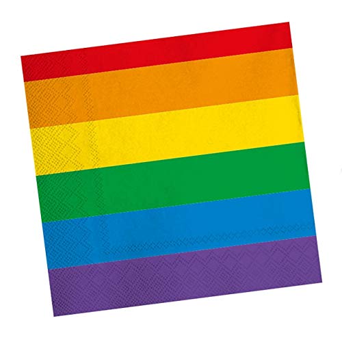 DH-Konzept Servietten Regenbogen-Pride 20er Pack von DH-Konzept