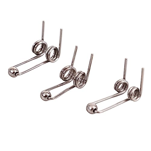 DHAEY 4PCS Draht-Lockenstab-Ersatz-Doppelt-Rückkehr-Torsionsfeder(01) von DHAEY