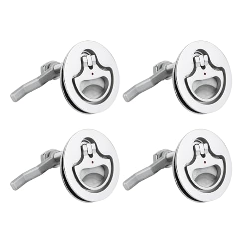 DHAEY 4pcs Boat Cam Latch 316 Stainless Steel Flush Pull Hatch Lift Adjustable Height Hatch Latch Flush Turning Lift Marine Hatch DHAEY 4pcs Boat Cam Latch 316 Stainless Steel Flush Pull Hatch Lift Adjustable Height Hatch Latch Flush Turning Lift Marine Hatch von DHAEY