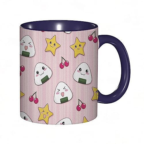 Tasse Keramik Japanische Lebensmittel Reisbällchen Kirschen Kawaii Anime Musterdesign Kaffeetassen Große 330ml Mit Henkel 100% Handbemalt Trinkgläser Mit Griff Personalisierte Geschenk Tasse Keramik Japanische Lebensmittel Reisbällchen Kirschen Kawaii Anime Musterdesign Kaffeetassen Große 330ml Mit Henkel 100% Handbemalt Trinkgläser Mit Griff Personalisierte Geschenk von DHAEY