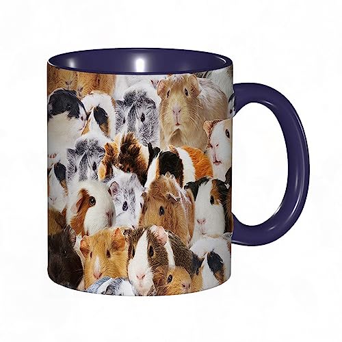 DHAEY Keramik Tasse Meerschweinchen-Muster 3D-Haustier Meerschweinchen Kaffeetasse 330ml mit Henkel Handbemalt Personalisierte Geschenk DHAEY Keramik Tasse Meerschweinchen-Muster 3D-Haustier Meerschweinchen Kaffeetasse 330ml mit Henkel Handbemalt Personalisierte Geschenk von DHAEY