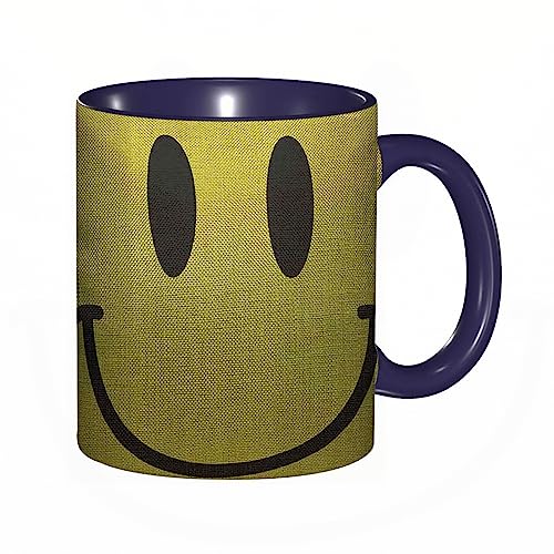 kaffeebecher Mug Designer-Smiley-Gesicht traurige Runde,kaffeebecher porzellan, tasse Füllmenge 330 ml - sehr interessante bedruckte Teetassen von DHAEY