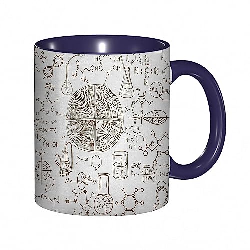 kaffeebecher Mug Wissenschaft,Wissenschaft,Thema,Hand,Gezeichnet,Stil,Chemie,Labor,Illustration,Weiß,Umbra,kaffeebecher porzellan, tasse Füllmenge 330 ml - sehr interessante bedruckte Teetassen von DHAEY