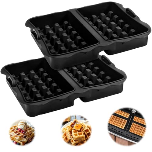 2 Stück Ninja Heißluftfritteuse Zubehör, Ninja Waffeleisen Airfryer Zubehör, Für Ninja AF400EU, AF500EU, AF300EU, Air Fryer Accessories, Waffel Zubehör 2 Stück Ninja Heißluftfritteuse Zubehör, Ninja Waffeleisen Airfryer Zubehör, Für Ninja AF400EU, AF500EU, AF300EU, Air Fryer Accessories, Waffel Zubehör von DHFUCNKO