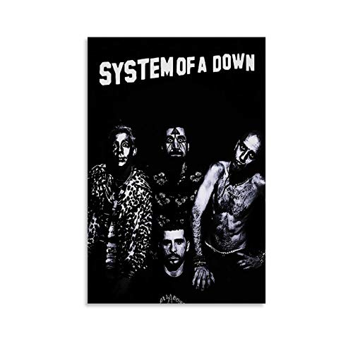 Prison Song System of A Down Poster dekorative Malerei Leinwand Wandkunst Wohnzimmer Poster Schlafzimmer Malerei 08x12inch(20x30cm) von DHFW