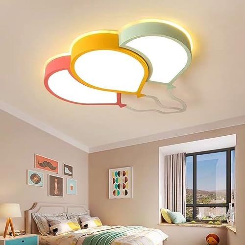 Modern LED deckenleuchten für kinder Deckenleuchte Ballon Dimmbar mit Fernbedienung Deckenleuchte 24W 1920LM Deckenlampe für Wohnzimmer Schlafzimmer Küche kinderlampe 3000-6000K ceiling light (Größe von DHGIE